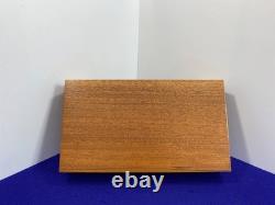 Smith & Wesson Model 29 Wooden Presentation Case with Tools Blue Velvet Lined
