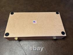 Smith & Wesson Wooden Display Case Model 29-Laser Engraved-New! -Free Shipping