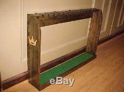 Solid Wood Floor Display Rack Case for set 14 Scotty Cameron Putters Golf Clubs