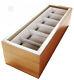 Solid Wood Watch Box Organizer With Glass Display Top By Case Elegance