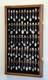 Spoon Display Case 60 Pcs Tea Souvenir Collection Walnut Wood Holder Glass Rack