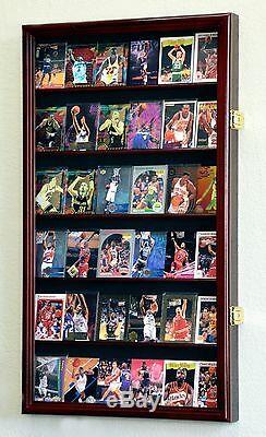 Sport Card Display Case Holds 36 Cards Pokemon Trading Collectible Playing Deck