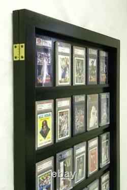 Sportscards display case for 30 DEEP BLK