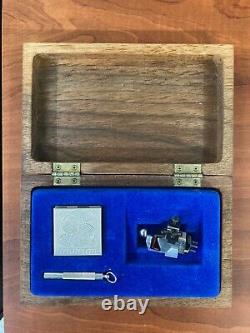 Stanton 681 Phono Cartridge & Genuine Stylus In Original Wood Display Case Box