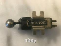 Stanton 681eee Cartridge & Genuine Stanton D6800eee Stylus In Wood Display Case1
