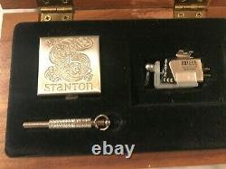 Stanton 681eee Cartridge & Genuine Stanton D6800eee Stylus In Wood Display Case2