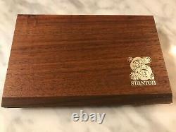 Stanton 681eee Cartridge & Genuine Stanton D6800eee Stylus In Wood Display Case3