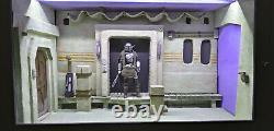 Star Wars Mandalorian Inspired Mos Pelgo Tatooine Display Case Diorama, 112