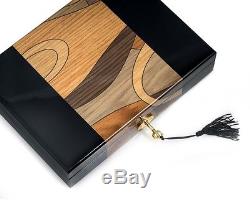 Storage Cuff Link Case Wood Cufflink Jewelry Storage Box Display Holder New