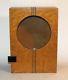 Stylish Art Deco Barber Cabinet Dental Medical Tattoo Wood & Round Glass Burton