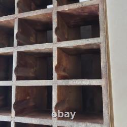 Sunset Soap Dyes Antique Store Counter Display Case Wood Advertising Cabinet VTG