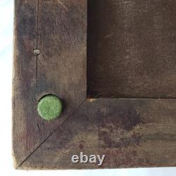 Sunset Soap Dyes Antique Store Counter Display Case Wood Advertising Cabinet VTG