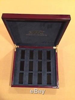 Swi Watch 12 Slot Display Case Collectors Box Magnificent