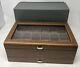 Tawbury Mens Watch Box Display Case Wood Luxury Organizer 12 Slot Pu Leather