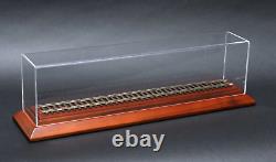 Tenshodo 187/180 HO Scale Model Train Display Case with16.5 mm Gauge Track NIB