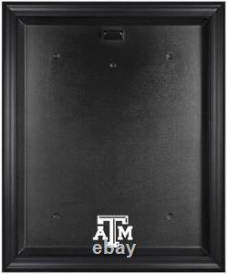Texas A&M Aggies Black Framed Logo Jersey Display Case Fanatics Authentic