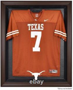 Texas Longhorns Brown Framed Logo Jersey Display Case Authentic