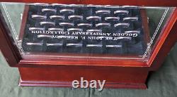 The JFK Golden Anniversary Collection 130 Half Dollars in Wood Display Case