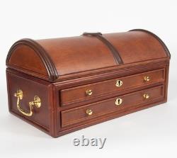 The State Quarters Wood Treasure Chest The Danbury Mint Woden Display Case 16x8