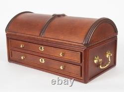 The State Quarters Wood Treasure Chest The Danbury Mint Woden Display Case 16x8