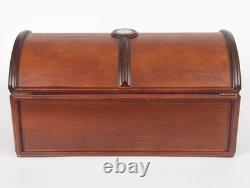 The State Quarters Wood Treasure Chest The Danbury Mint Woden Display Case 16x8