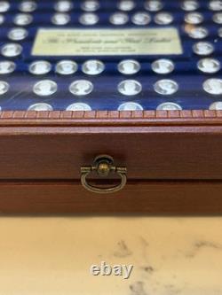 The White House Historical Association Mini Coin Collection Wood Display Case