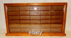 Thomas Pacconi 1900-2000 Classics Wooden 30 Car Display Case With Acrylic Panel