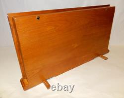 Thomas Pacconi 1900-2000 Classics Wooden 30 Car Display Case With Acrylic Panel