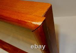 Thomas Pacconi 1900-2000 Classics Wooden 30 Car Display Case With Acrylic Panel