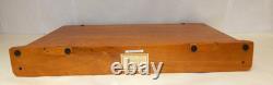 Thomas Pacconi 1900-2000 Classics Wooden 30 Car Display Case With Acrylic Panel