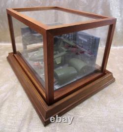 Thunderbirds Are Go! Custom Diorama With Wood And Glass Display Case