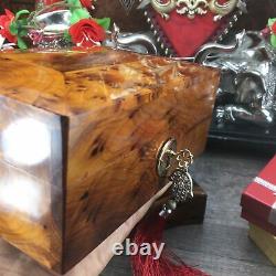 Thuya wooden Watch Box, Handmade Jewelry Storage, New Year Gift, Watch case box
