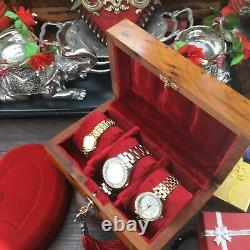 Thuya wooden Watch Box, Watch Case, Handmade Jewelry Storage Watch Box