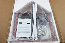 Tieeqe Solid Wood Flag Display Case Military Shadow Box Fit a Folded 3'x5' Flag