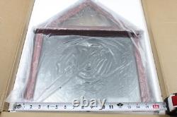 Tieeqe Solid Wood Flag Display Case Military Shadow Box Fit a Folded 3'x5' Flag