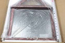 Tieeqe Solid Wood Flag Display Case Military Shadow Box Fit a Folded 3'x5' Flag