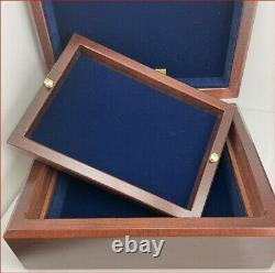 Tiffany & Co Cherry Wood Mens or Ladies Jewelry or Watch Box, Beautiful