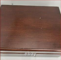 Tiffany & Co Cherry Wood Mens or Ladies Jewelry or Watch Box, Beautiful