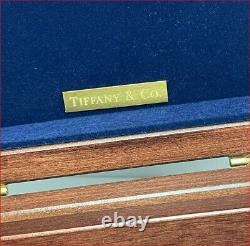 Tiffany & Co Cherry Wood Mens or Ladies Jewelry or Watch Box, Beautiful