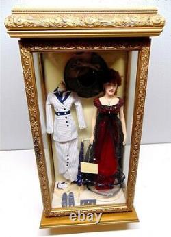 Titanic Franklin Mint Rose Doll Extra Boarding Party Outfit In Wood Display Case