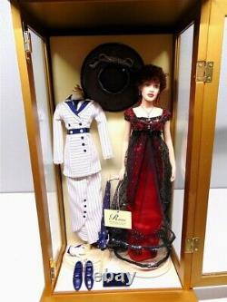 Titanic Franklin Mint Rose Doll Extra Boarding Party Outfit In Wood Display Case