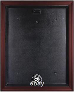 Toronto Raptors Mahogany Framed Team Logo Jersey Display Case