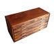 Toyooka Craft Wooden Fountain Pen Display Case 100 Slot Stationery Box F/s New
