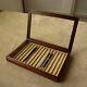 Toyooka Craft Wooden Pen Tray Display Case Made In Japan New