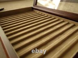 Toyooka Craft Wooden Pen Tray Display Case Made in Japan New Free shipping Gift