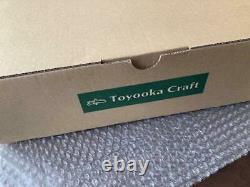Toyooka Craft Wooden Watch Case Box Display 10 collection Slot Storage