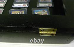 Trade Show Display case Black/P302B 24X36X4