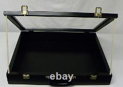 Trade Show Display case SMALL 18 X 22 BLACK