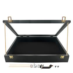 Trade Show Display case SMALL 18 X 22 / BLACK FELT / Made in the USA