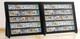 Trading Card Display Case 100 Ungraded Usa Tabletop Sport Wood Show Stand Frame